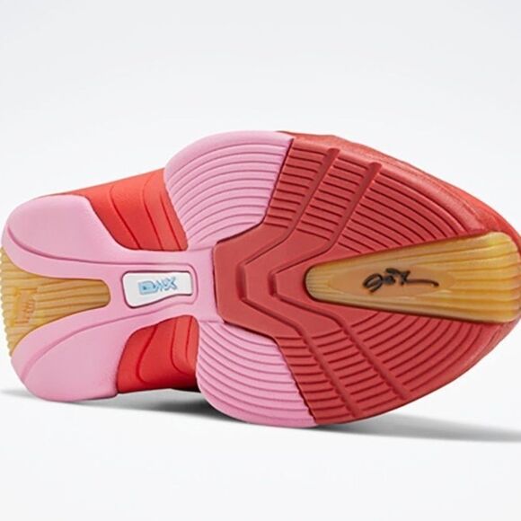 RARE Reebok x BBC Pharrell Ice Cream Answer 5 Mu Cherry Sneakers NWT Mens 7 - Picture 8 of 16